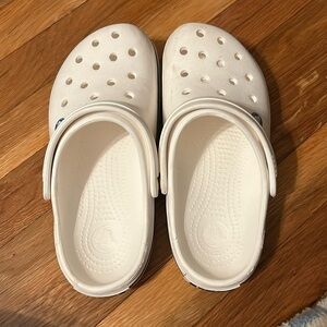 White Crocs